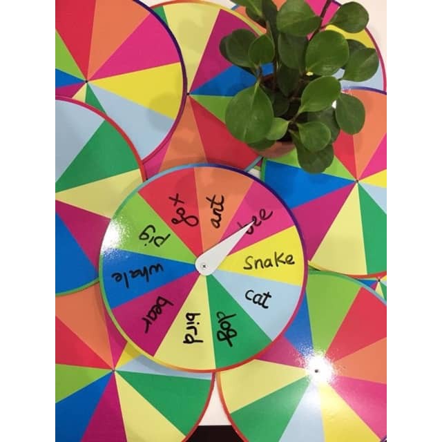 Vòng quay kì diệu Magic Wheels nhiều màu sắc bắt mắt 10cm/40cm GC - English For Kid