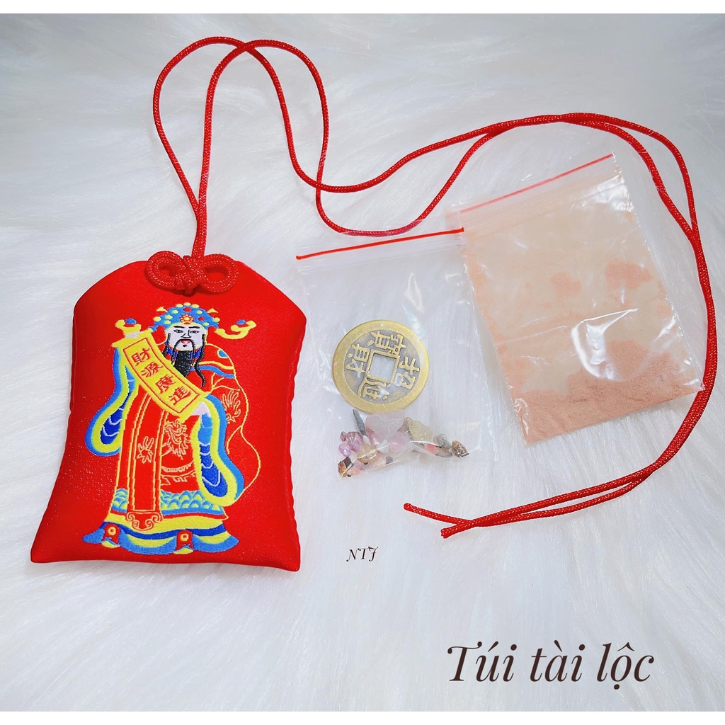 TÚI TREO THẦN TÀI MAY MẮN TÀI LỘC ( TÚI TÀI LỘC )