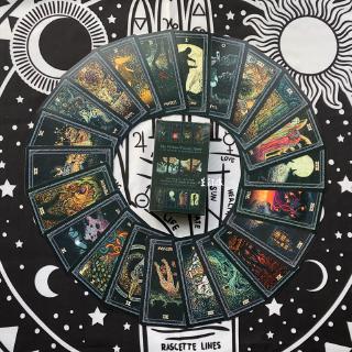 Bộ Bài Tarot 78 Lá Mạ Bạc