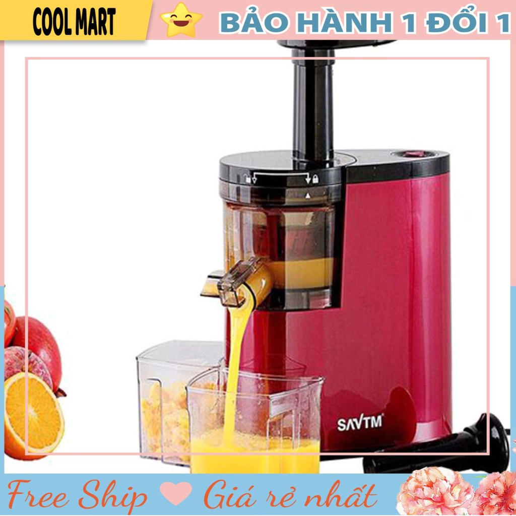 Máy ép trái cây hoa quả tốc độ chậm SAVTM JE-07 - Bảo hành 1 Tháng