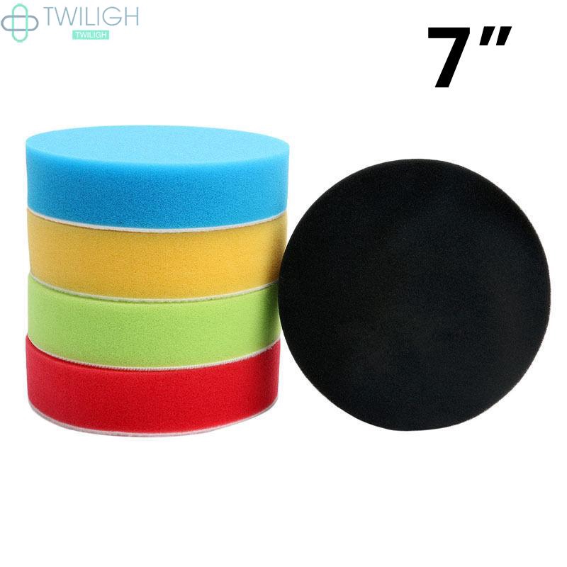 Set miếng đánh bóng bằng bọt biển kích thước 7 inch tiện dụng cho xe hơi | BigBuy360 - bigbuy360.vn