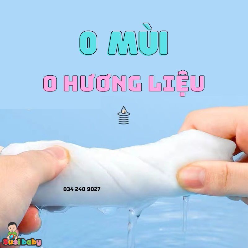 [AN TOÀN] Khăn Khô Đa Năng 100% Cotton - Khăn Vải Tẩy Trang Lau Mặt Kimhome - Nội Địa Trung