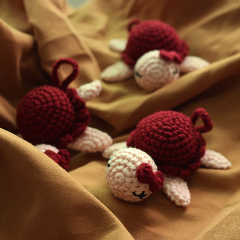 Chuỗi Kẹp Núm Vú Giả Xỏ Hạt Thủ Công DIY Làm Dịu Răng Cho Rùa Se