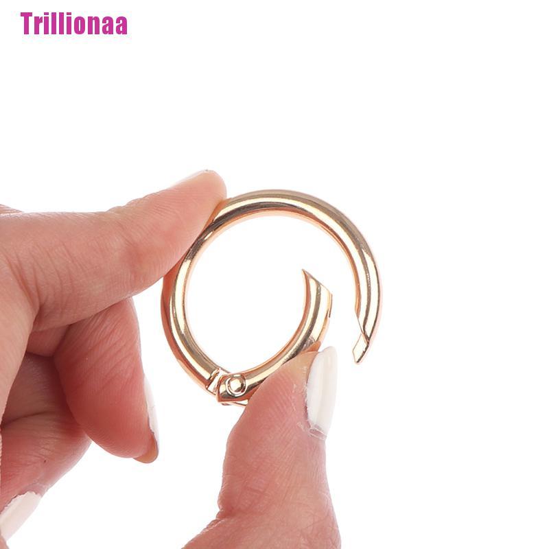 Bộ 2 Móc Khóa Chữ O Bằng Kim Loại Cho Túi Xách / Ví Cầm Tay