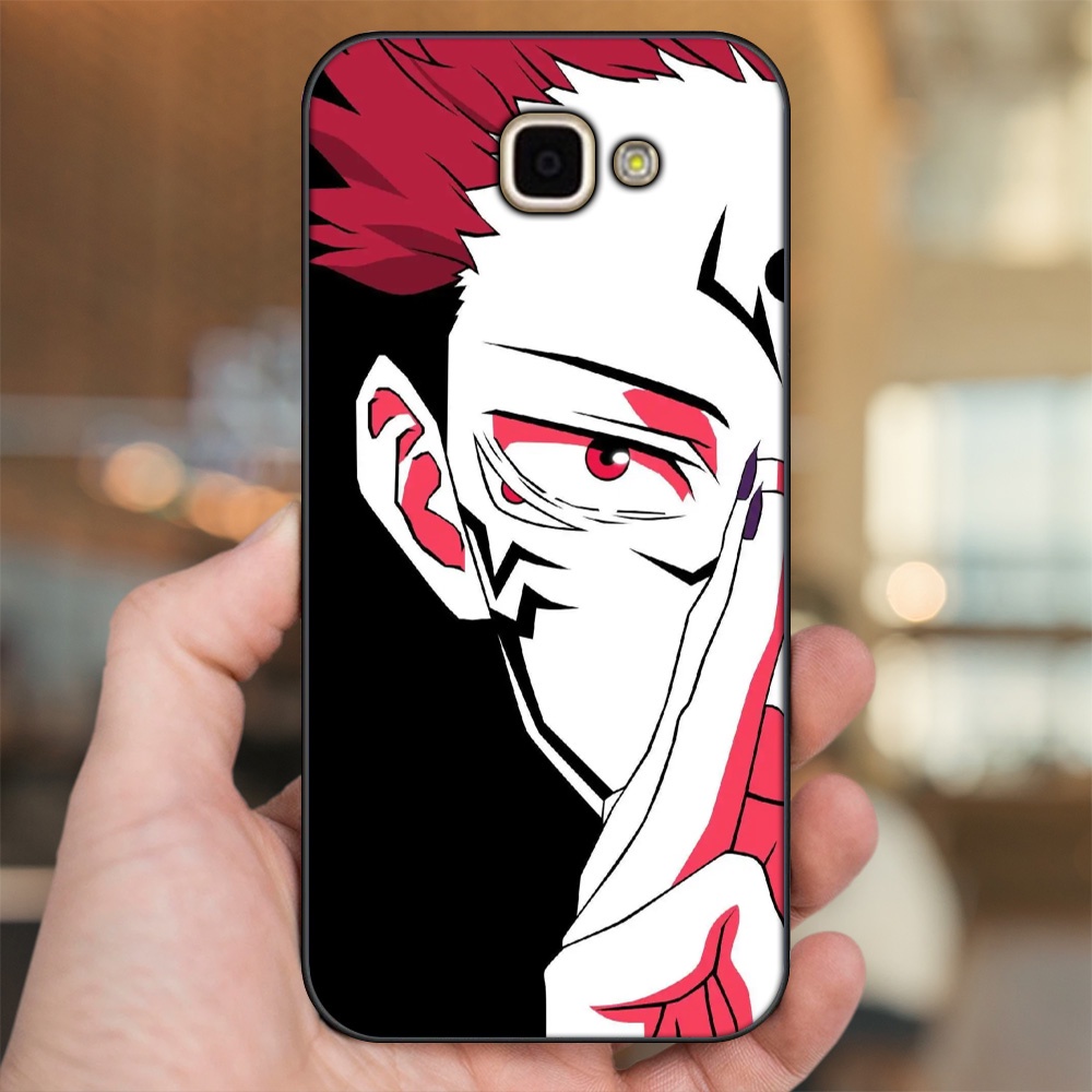 Ốp lưng Samsung A9 Pro viền đen in hình Yuji Jujutsu Kaisen