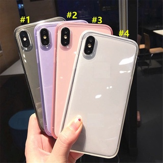 Ốp Lưng Iph.0ne ⚡ Ốp Iph.0ne Pastel Trong Suốt ⚡ iPh.0ne 6P/7/8/7plus/8plus/x/xs/xs max/11/11promax/12/12pro/12promax-Tu