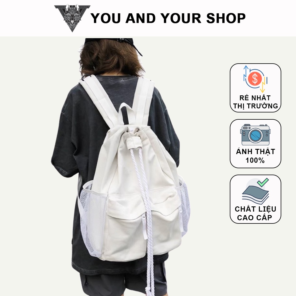 [SALE LỖ XÃ HÀNG] BALO hàng nhập Quảng Châu Rút Dây Kiểu  dáng đơn giản