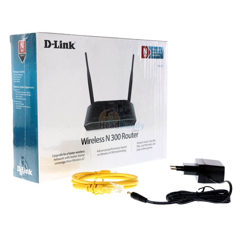 Bộ Phát Wifi D-Link Dir-612 Chuẩn N 300Mbps Mở Rộng Sóng - Chính Hãng Phân Phối | Dlink