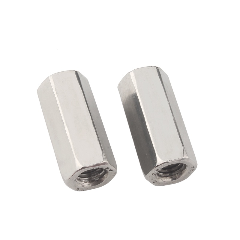 Đai Ốc Lục Giác M3M4M5M6M8M10 Bằng Inox 304 Nối Dài Chuyên Dụng