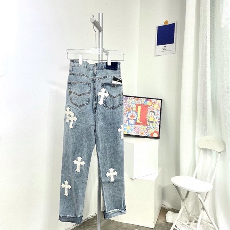 Quần jean chrome hearts nam nữ