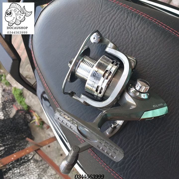 Máy câu cá CL kim loại tải cá lớn đủ size từ 3000,4000,5000,6000,7000