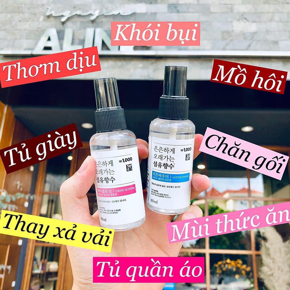 Xịt thơm quần áo