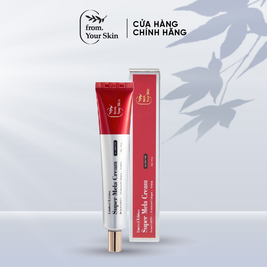 Kem Dưỡng Da Chống Lão Hóa Làm Mờ Vết Nám FROM YOUR SKIN Super Mela Cream 50g