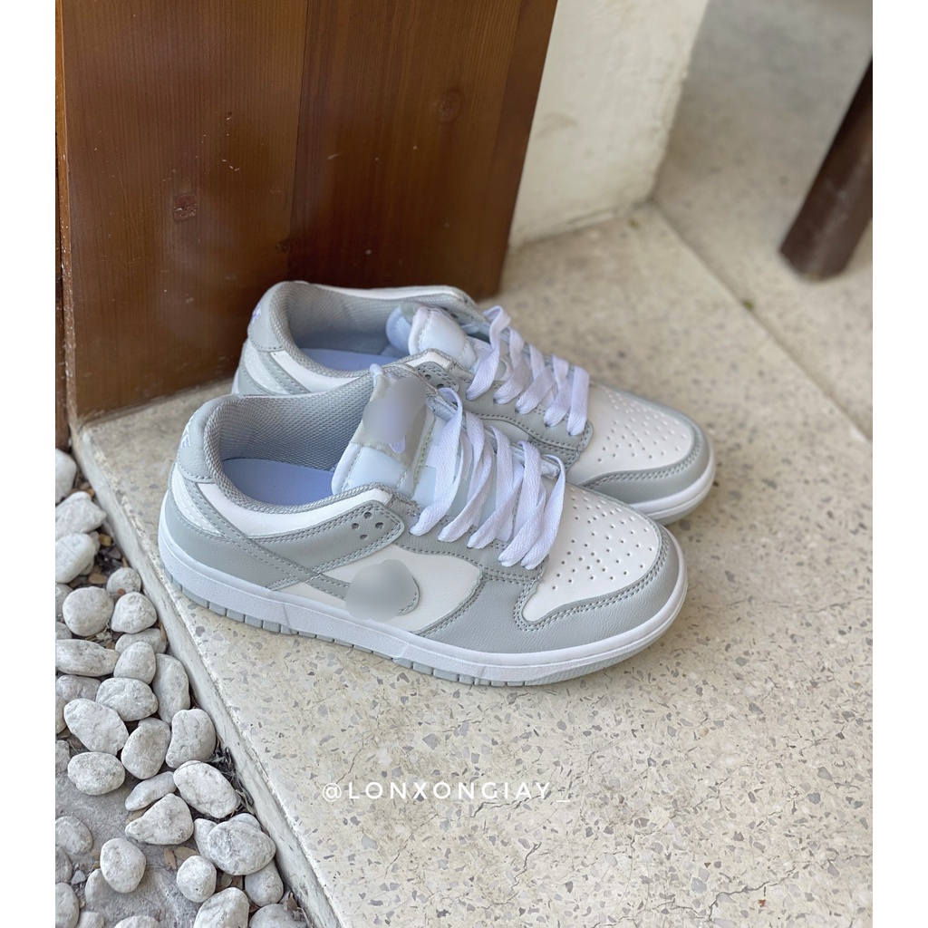 GIÀY THỂ THAO CAO CẤP SB GREY/XÁM THẤP CỔ ĐẦY ĐỦ BOX TAG