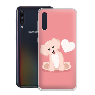 Ốp lưng Samsung Galaxy A50 in họa tiết anime chibi dễ thương - 01084 Silicone Dẻo