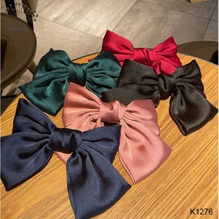Kẹp Tóc Nơ Lụa To