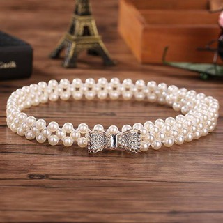 Thắt lưng giả ngọc trai
