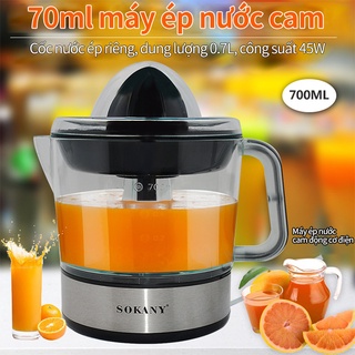 Máy ép trái cây tự động vắt xoay Máy vắt cam Chiều kiệt nước siêu tiện lợi tháo lắp vệ sinh dễ dàng-BH 3 tháng