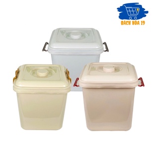 Thùng đựng gạo nhựa Việt Nhật 10kg - 15kg