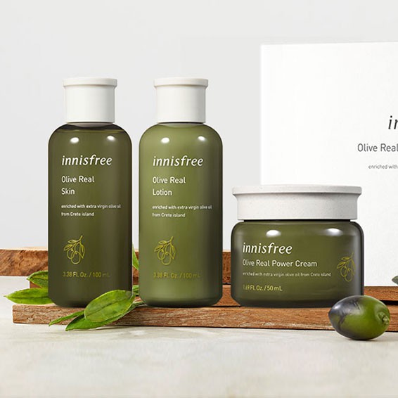 Innisfree Olive Real Skin Care EX. Special Set 100ml+100ml+50ml 3ea