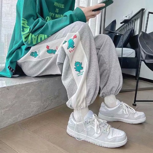 Quần dài thể thao cỡ lớn 11.11 in họa tiết khủng long cho nam size S-3XL