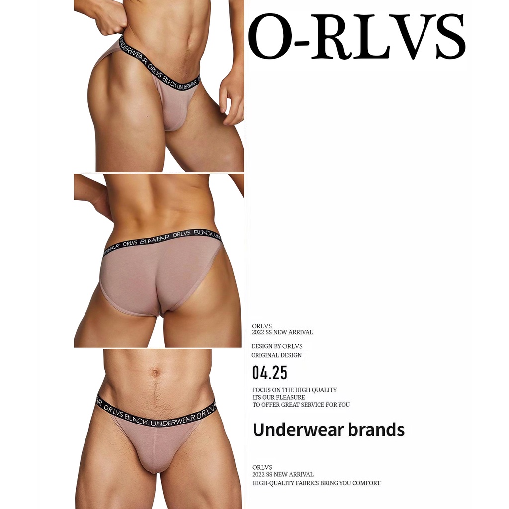 Quần Lót Cotton Nam Có Túi Lọt Khe Quyến Rũ Cho Nam Gay Slip Homme Srting OR6102