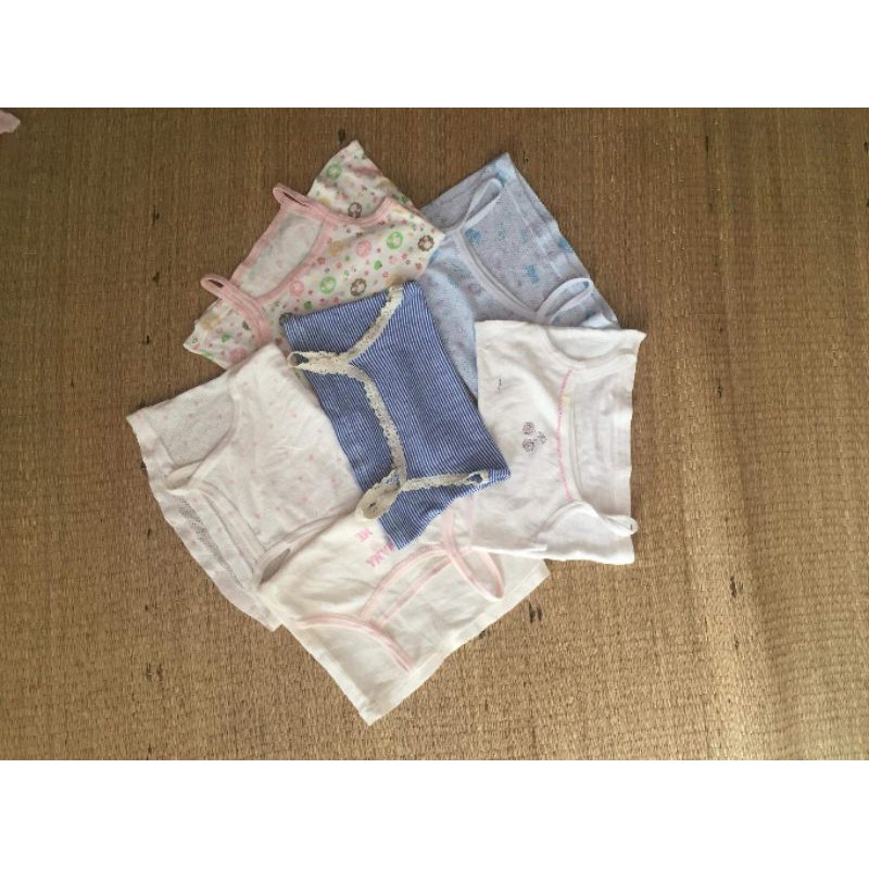 Combo 6 áo dây bé gái hàng si từ 14-16kg