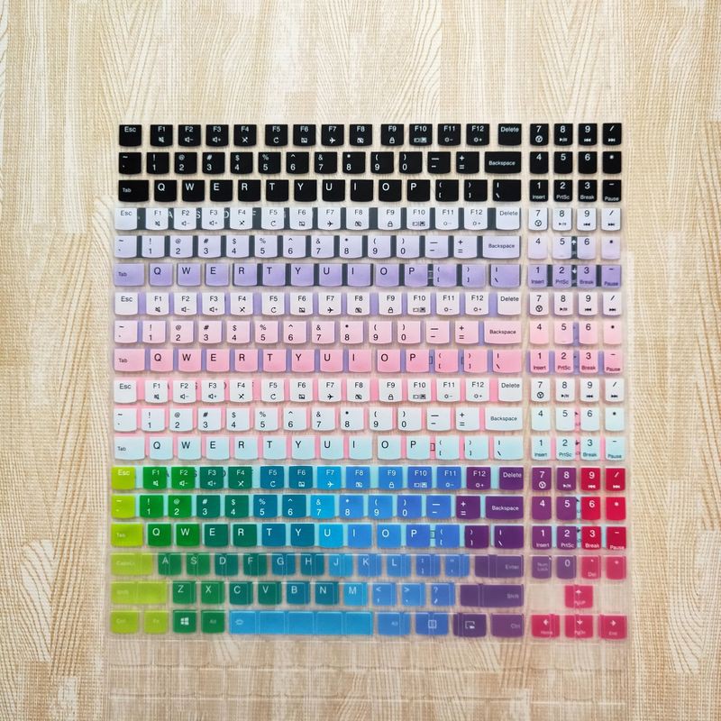 Miếng silicon bảo vệ bàn phím laptop Lenovo từ 15 đến 17.7 inch