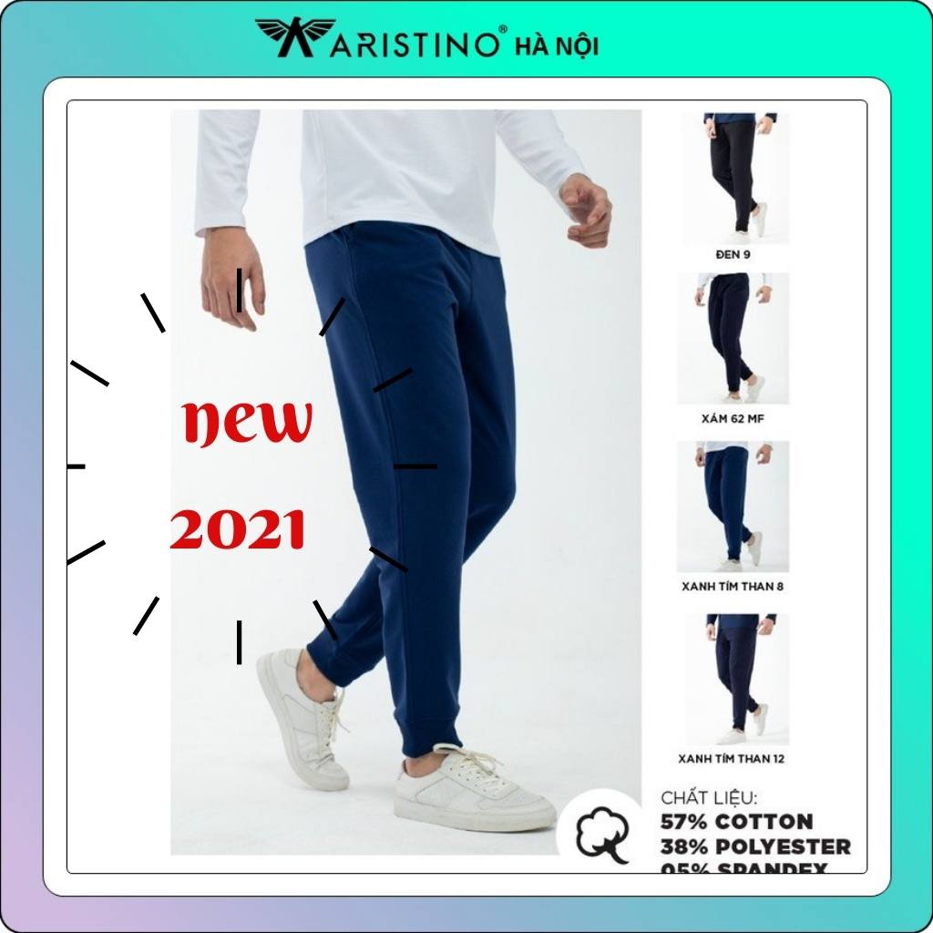 Quần mặc nhà quần thu đông nam ARISTINO bo gấu có 4 màu đủ size APAR01