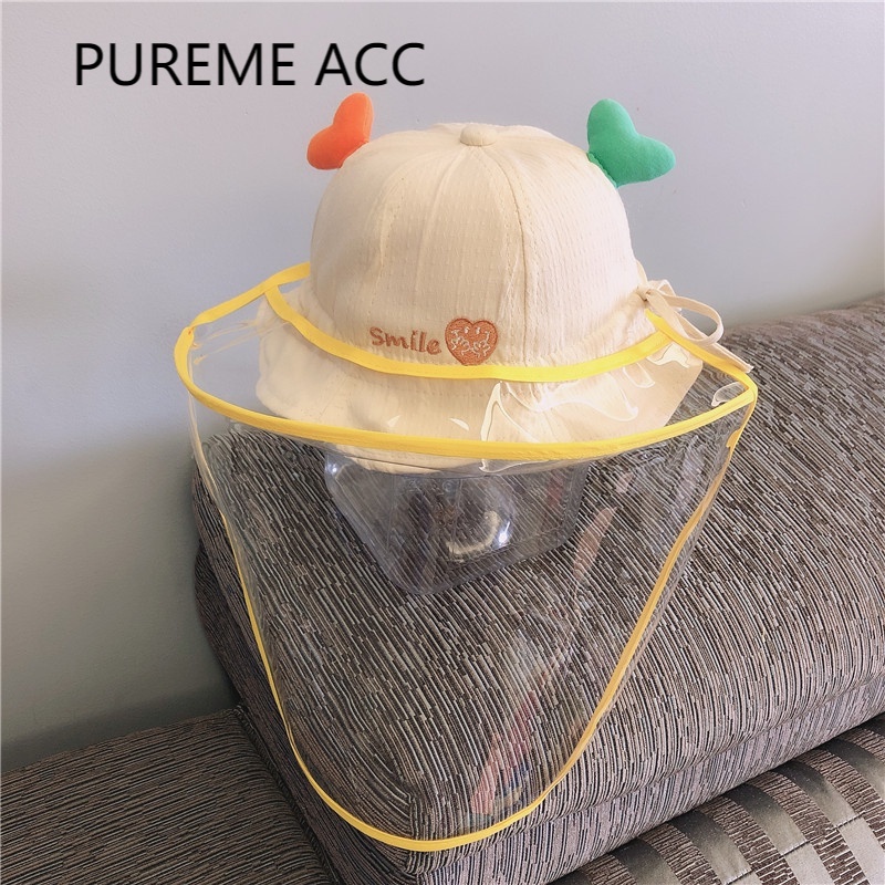 Bán Mùa Hè♥ Mũ Tai Bèo Cotton Mỏng Chống Nắng Dễ Thương Có Thể Điều Chỉnh Bảo Vệ Cho Bé Trai Và Gái