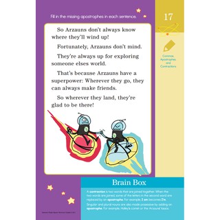 Sách Summer Brain Quest 3 - Get ready for 3rd grade ( Chuẩn bị vào lớp 3 dành cho bé từ 7 - 8 tuổi )