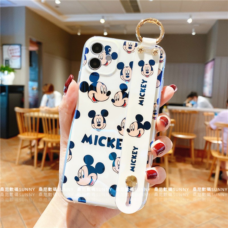 Ốp Lưng Điện Thoại Hình Mickey Disney Dành Cho IPhone 13 11 12 Pro 8plus XMAX XR