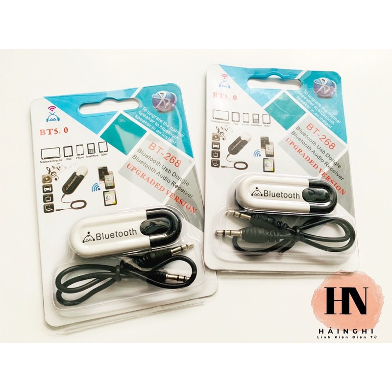 USB BLUETOOTH BT5.0 - 2 Dòng Modern HJX-001 & BT268