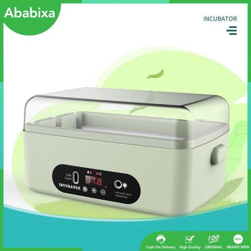 Máy Ấp Trứng Tự Động Kỹ Thuật Số Điều Khiển Nhiệt Độ Mini 6 Trứng Gà Vịt Vịt