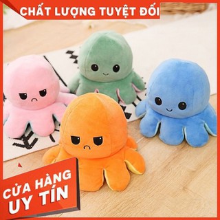 Bạch Tuộc Cảm Xúc 2 Mặt Cảm Xúc Đồ Chơi Bạch Tuộc Có Thể đảo Ngược Tâm Trạng Bạch Tuộc Sang Trọng