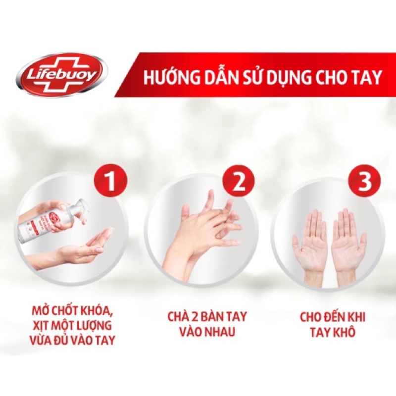 [LIFEBUOY] Chai xịt Dung dịch diệt khuẩn Lifebuoy - chai 330ml