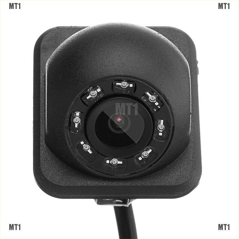 Camera gắn sau xe hơi xoay 170 độ CMOS 8 đèn LED chống thấm nước hỗ trợ tầm nhìn ban đêm