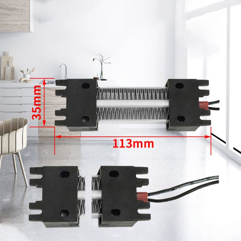 Thiết Bị Sưởi Ấm Không Khí 220v 100w Bằng Gốm Chuyên Dụng