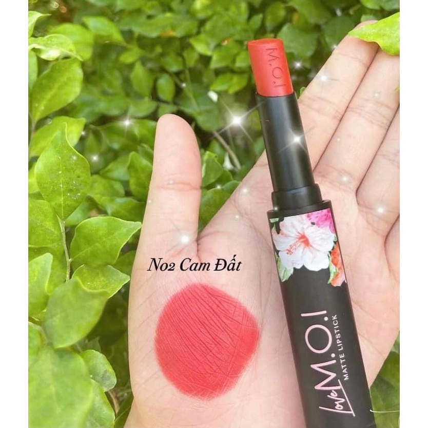 Son môi Hồ Ngọc Hà BST son thỏi LOVE M.O.I BY THÙY TIÊN phiên bản 2022 - MOI Cosmetics