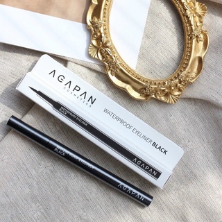 Bút Kẻ Mắt Nước chống trôi Agapan Waterproof Eyeliner Black