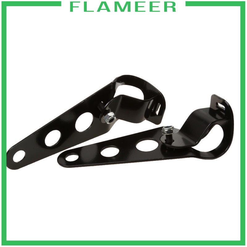 [FLAMEER] Motorcycle Headlight Mount Bracket Fork Ear Bobber 27mm-32mm Black | BigBuy360 - bigbuy360.vn