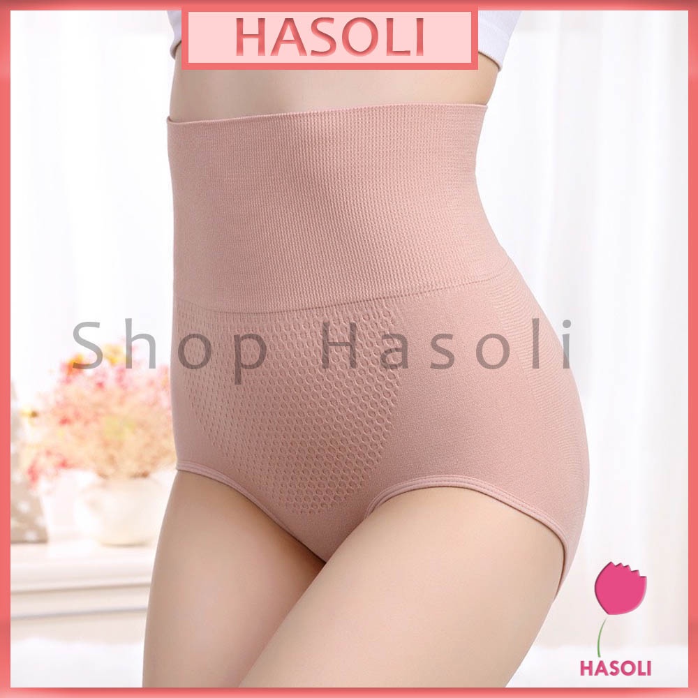 Quần Lót Nữ Cạp Cao Gen Bụng Nâng Mông Kháng Khuẩn Cotton Nhật S21