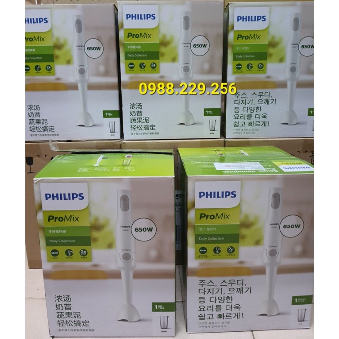 Máy xay cầm tay philips HR2531- Hàng chính hãng-  Bảo hành 24 tháng chính hãng