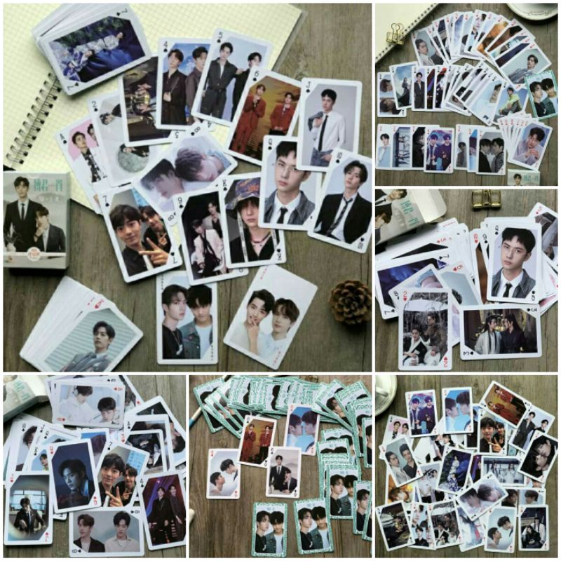 Bộ bài tây Bác Quân Nhất Tiêu BJYX poker 54 lá Vương Nhất Bác Tiêu Chiến