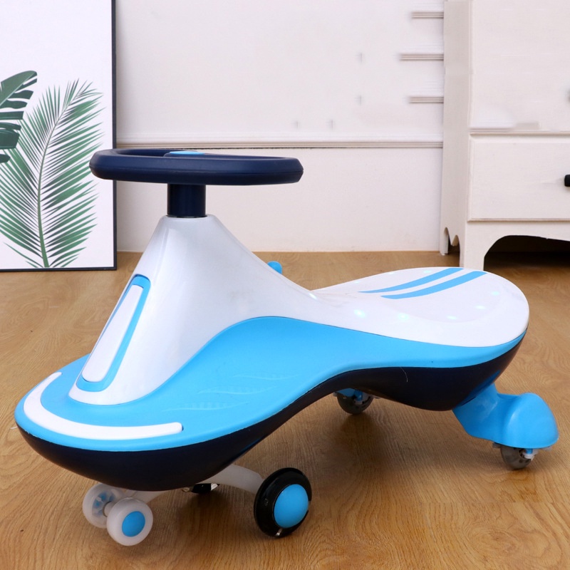 Xe Lắc Chòi Chân Guross GL002 Cho Trẻ Em Có Tựa Đèn Led Và Nhạc Sinh Động