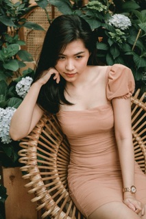 Váy body nhún