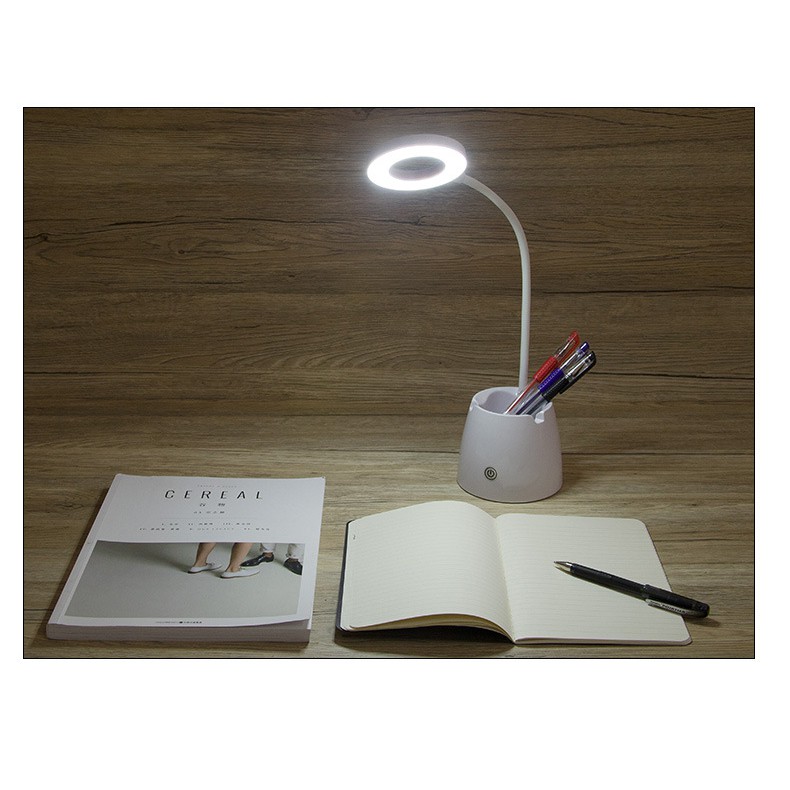 Đèn LED Sạc Để Bàn Kiêm Đèn Ngủ Cảm Ứng 3 Mức Độ Sáng Cao Cấp Hàng Xuất Châu Âu