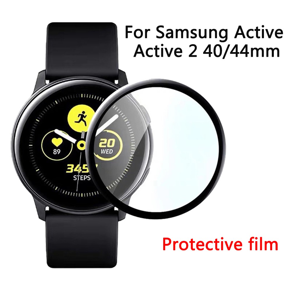 Miếng Dán Bảo Vệ Màn Hình Cho Đồng Hồ Samsung Galaxy Watch Active 40mm 44mm Gear Fit 2