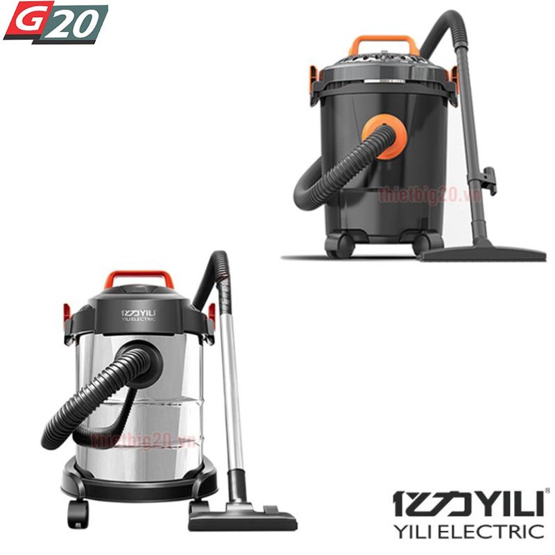 Máy hút bụi gia đình, công nghiệp YILI công suất lớn 1200W, dung tích 12L