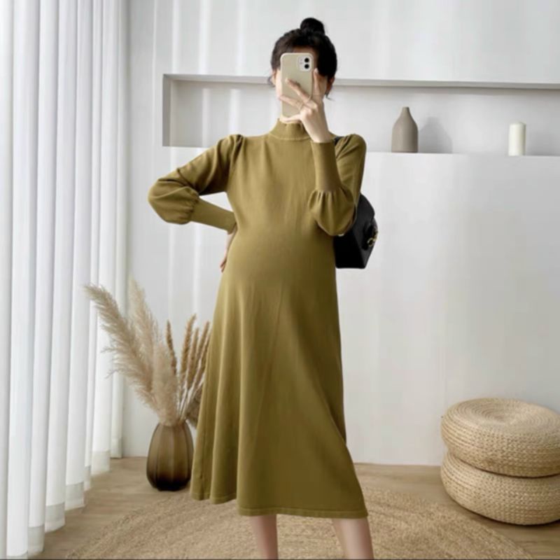 Váy bầu len Qccc siêu xịn mịn